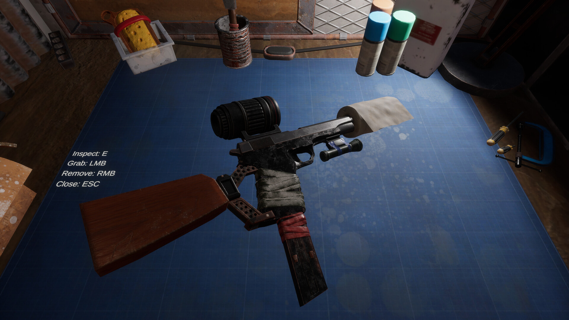 ガラクタから“銃”を作り上げるゲーム『Wasteland Gunsmith Simulator』が面白そう_001