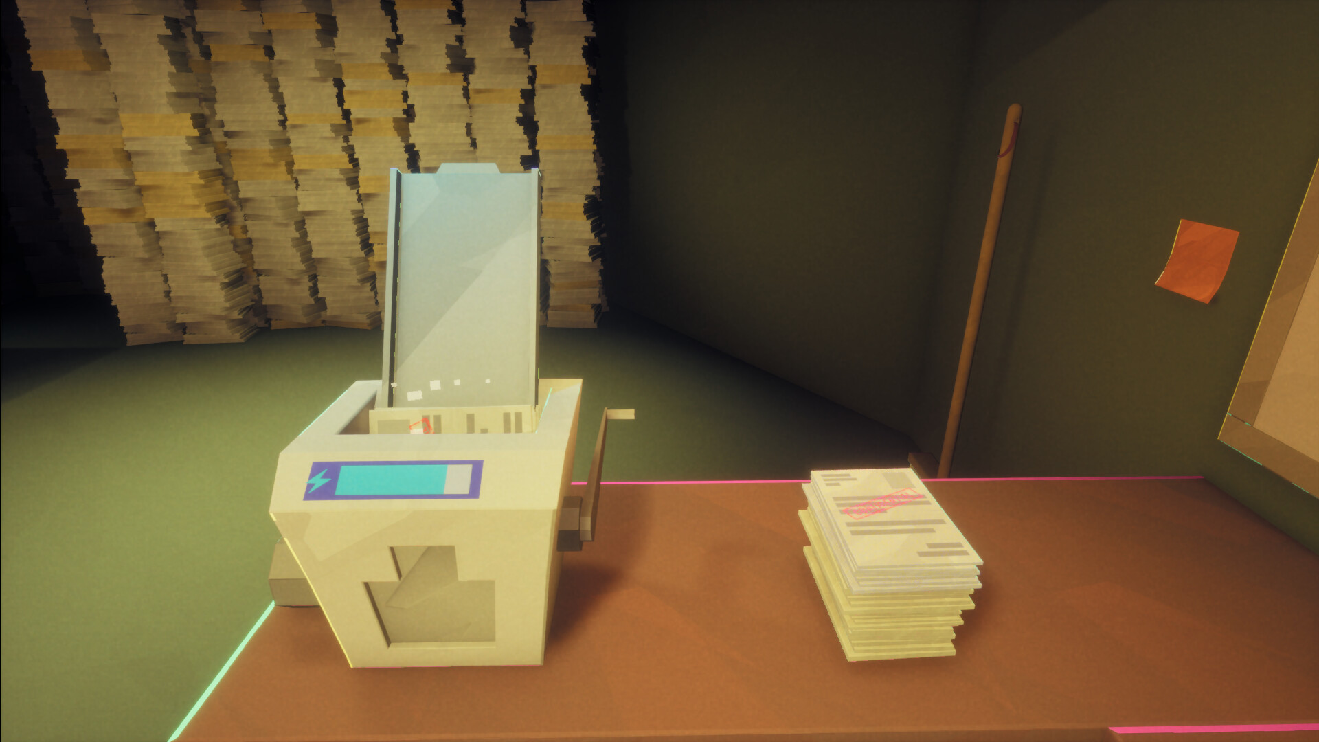 社内の書類を“シュレッダー”にかけまくるゲーム『Paper Shredder』が面白そう_002