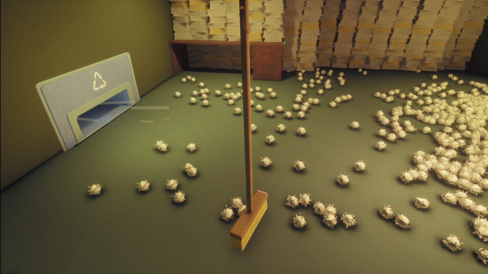社内の書類を“シュレッダー”にかけまくるゲーム『Paper Shredder』が面白そう_003