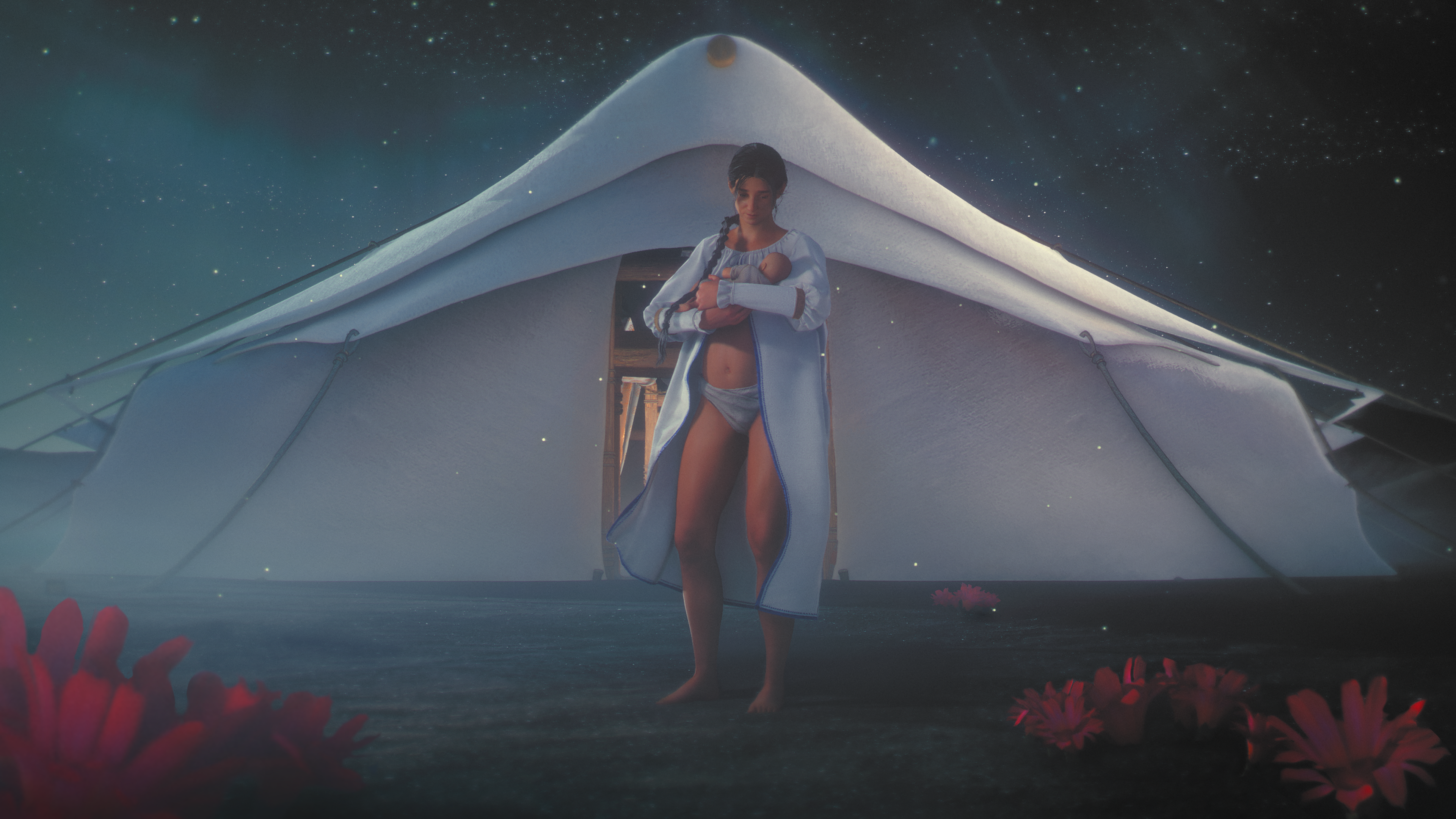 巨大狼が登場する協力アクションゲーム『Soulframe』狼の背に乗れるアプデが2026年秋に配信決定_003
