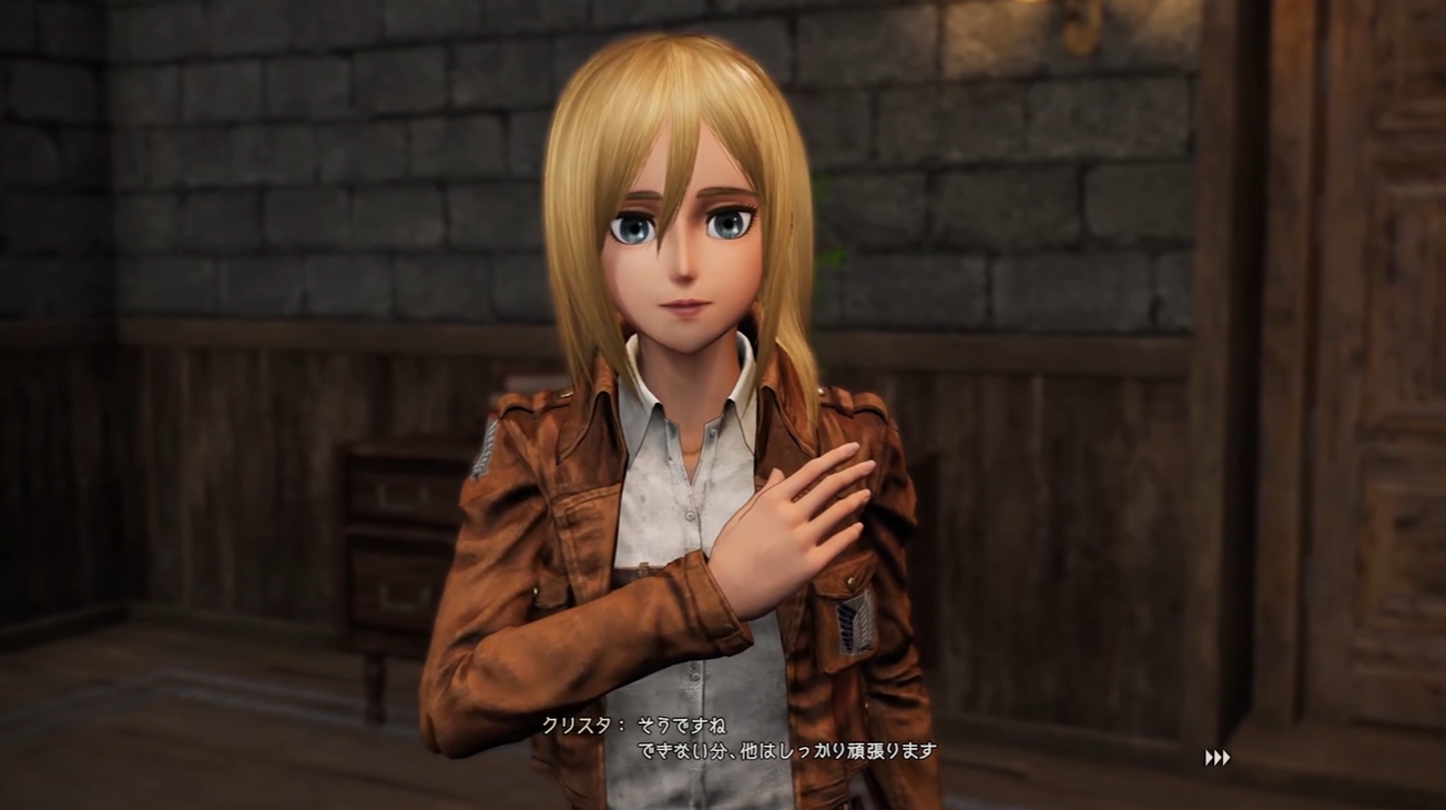 新作ゲーム『進撃の巨人3』今冬に発売決定。立体機動アクションやキャラとの交流シーンが見られる実機プレイ映像がお披露目_005