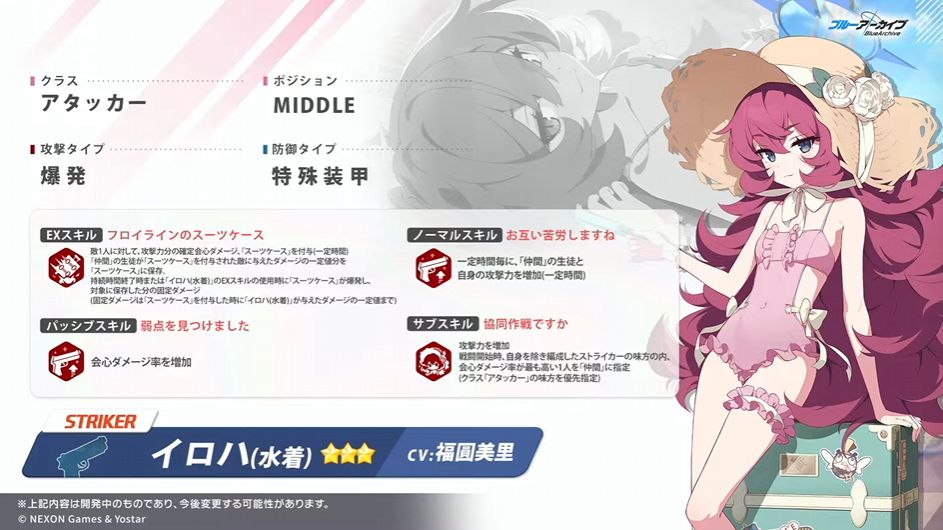 『ブルアカ』「水着イブキ(CV:春瀬なつみ)」「水着イロハ(CV:福圓美里)」が実装決定!_004