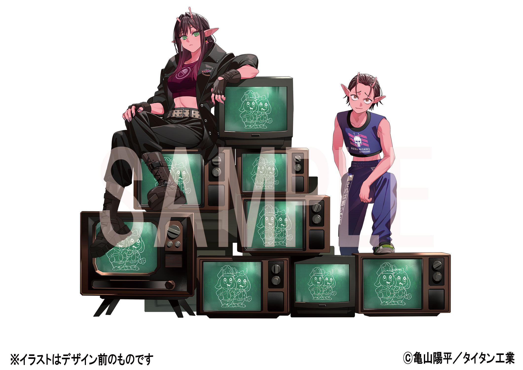 『銀河特急 ミルキー☆サブウェイ』劇場版Blu-rayの法人特典イラストが公開。チハル＆マキナら9人が描き下ろしアクスタに_008