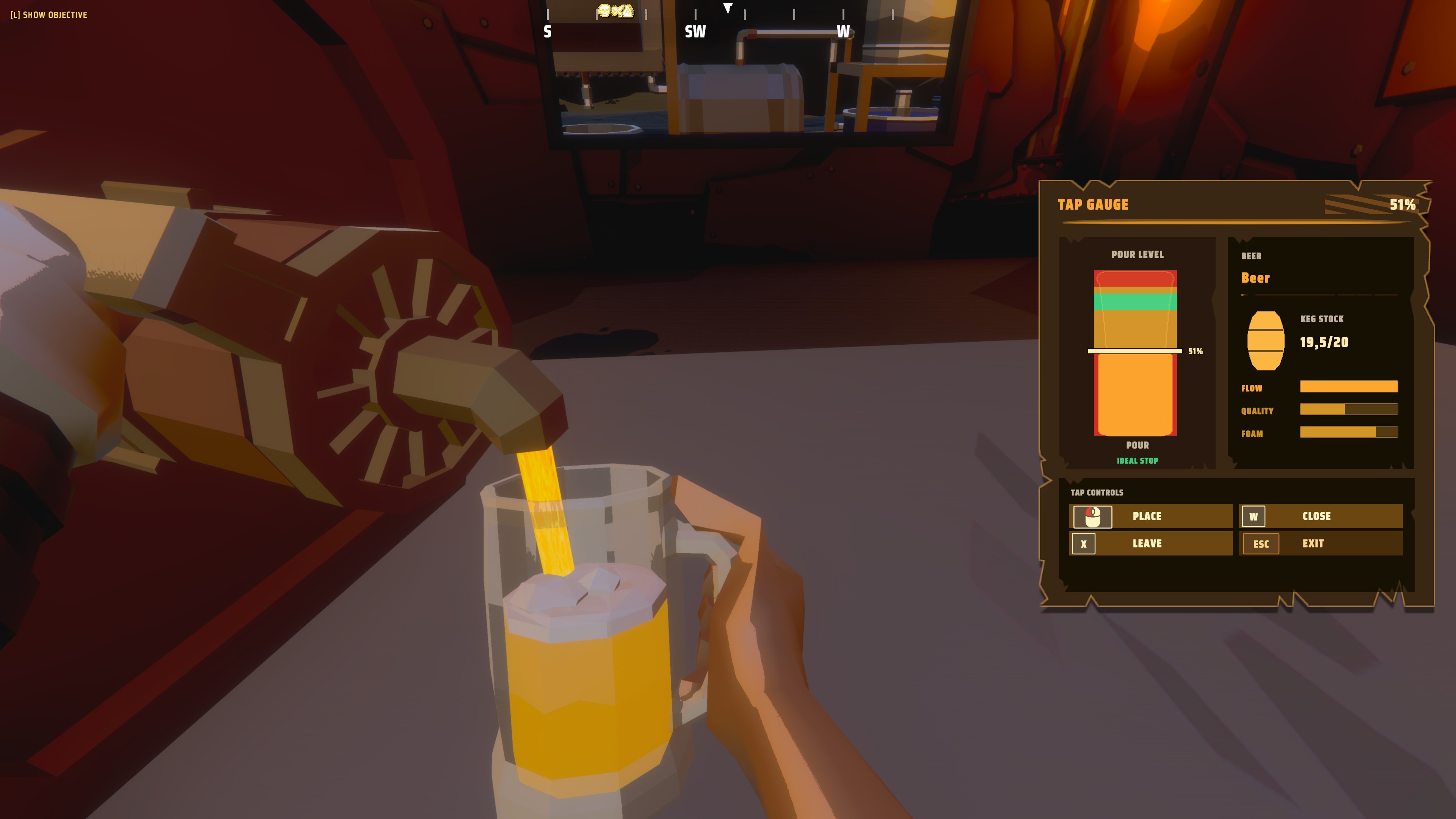『On the Rocks』体験版が配信開始。有害物質から飲み物を作る、終末世界のバー経営シミュレーションゲーム_001