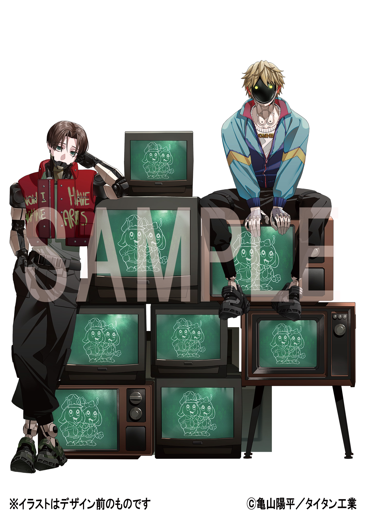 『銀河特急 ミルキー☆サブウェイ』劇場版Blu-rayの法人特典イラストが公開。チハル＆マキナら9人が描き下ろしアクスタに_009