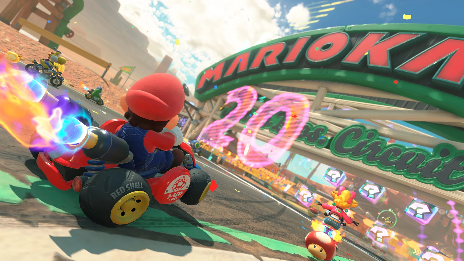 ニンテンドーミュージックに『マリオカート ワールド』フリーラン楽曲が追加。「タイトルBGM（スーパーマリオワールド）」など_005