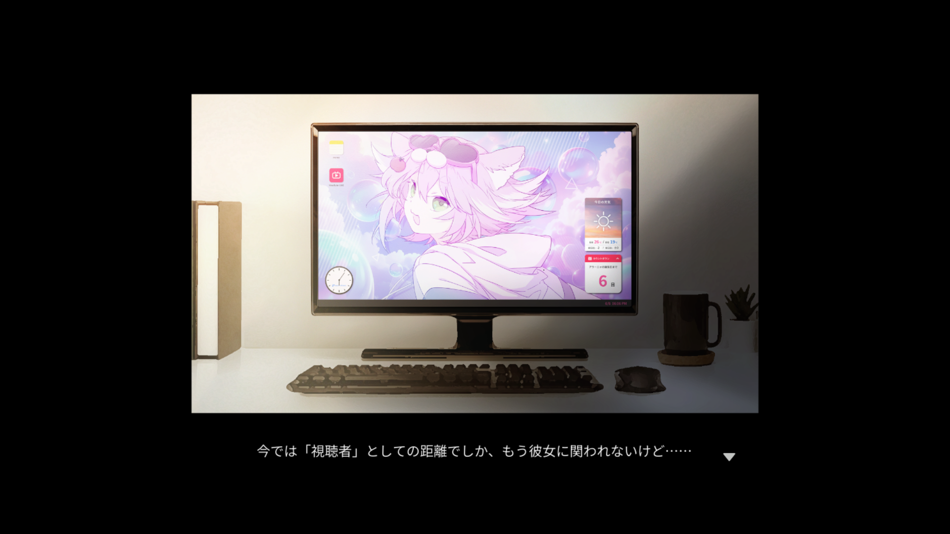 『ゆるゆる生配信する推しは100万回死ぬ』7月29日16時よりSteamにて発売へ_001