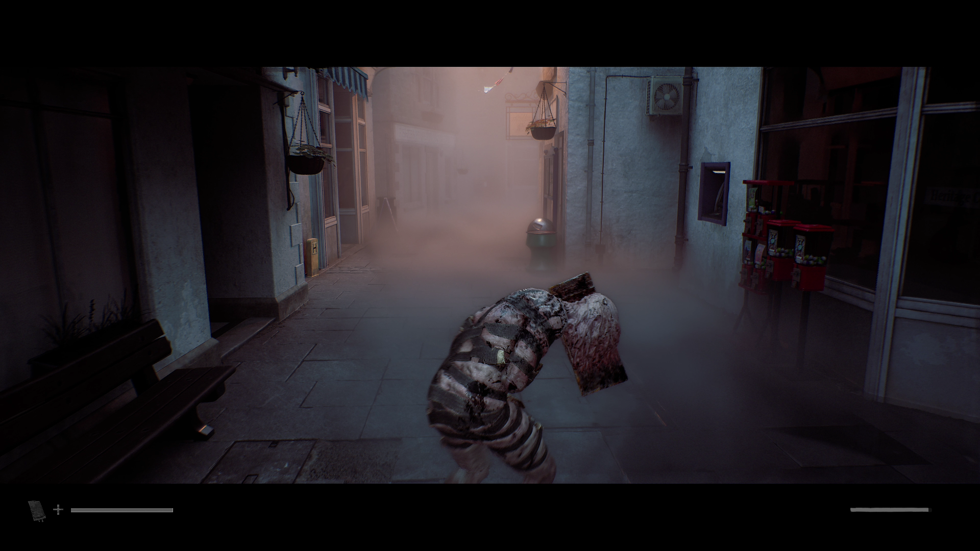 『SILENT HILL: Townfall』【世界最速プレイレポート】手のひらに点滴をぶっ刺したまま戦う主人公に不安しかない_003
