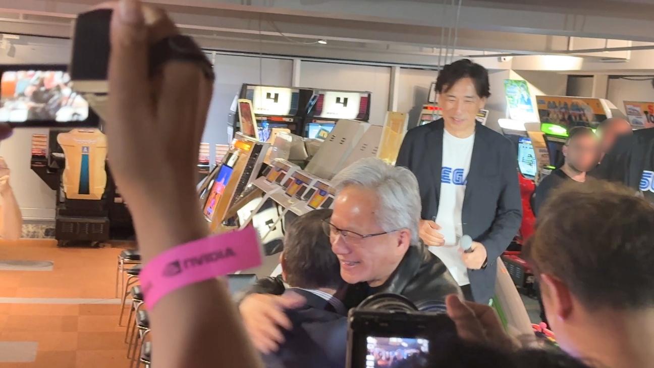 ジェンスン・フアン氏が来日。セガとの思い出を語る：「入交さんのサポートと友情がなければ、今日のことはありませんでした」_005