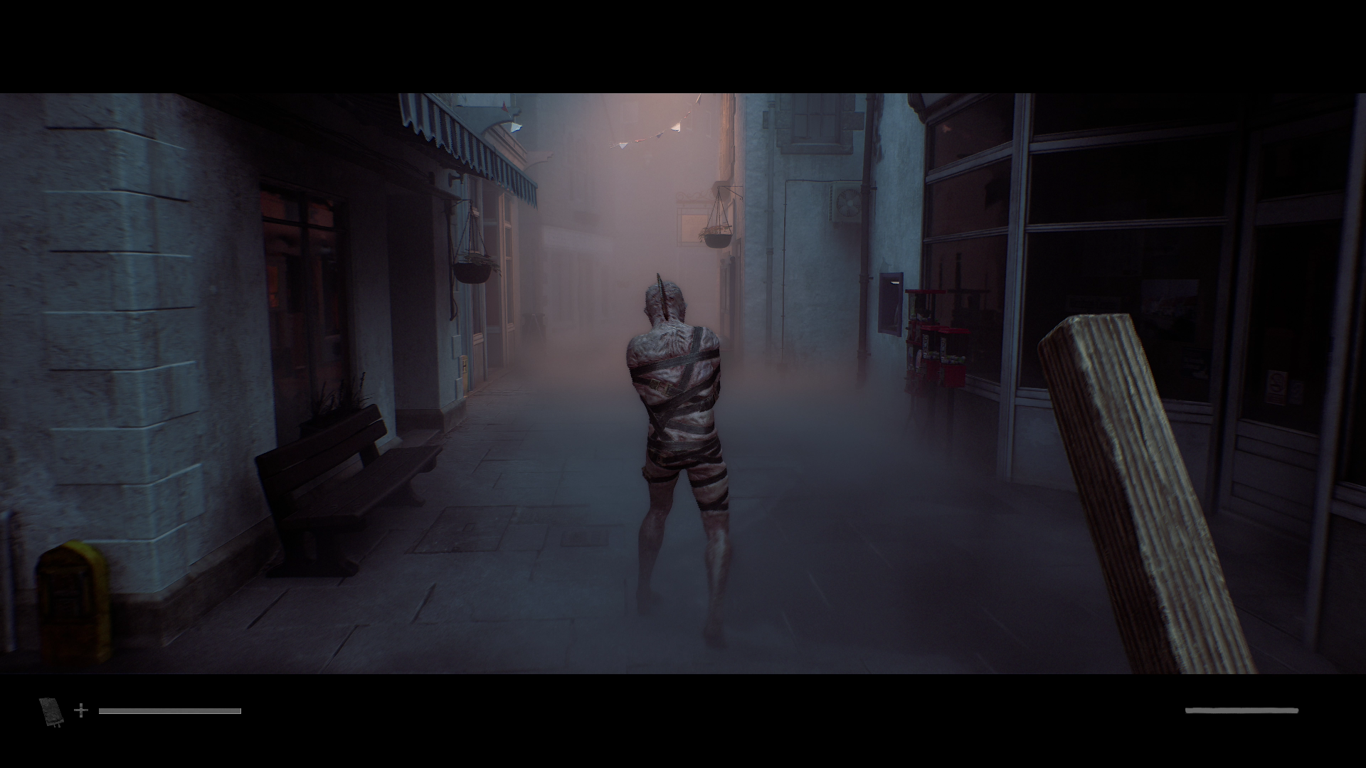 『SILENT HILL: Townfall』【世界最速プレイレポート】手のひらに点滴をぶっ刺したまま戦う主人公に不安しかない_002