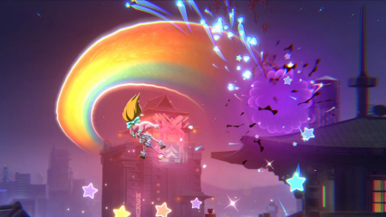 『ブレイブルー エントロピーエフェクトX』新プレイアブルキャラクターの「プラチナ」のプレイ映像が公開
_009