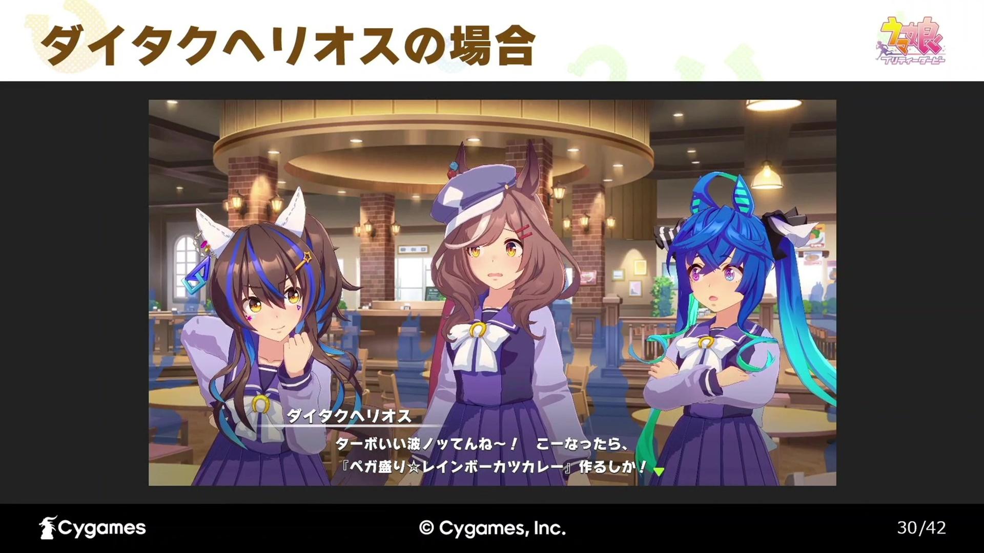 CEDEC2026講演レポート:英語版『ウマ娘』が挑んだローカライズの舞台裏。海外に“通じない個性”をどう表現したのか_013