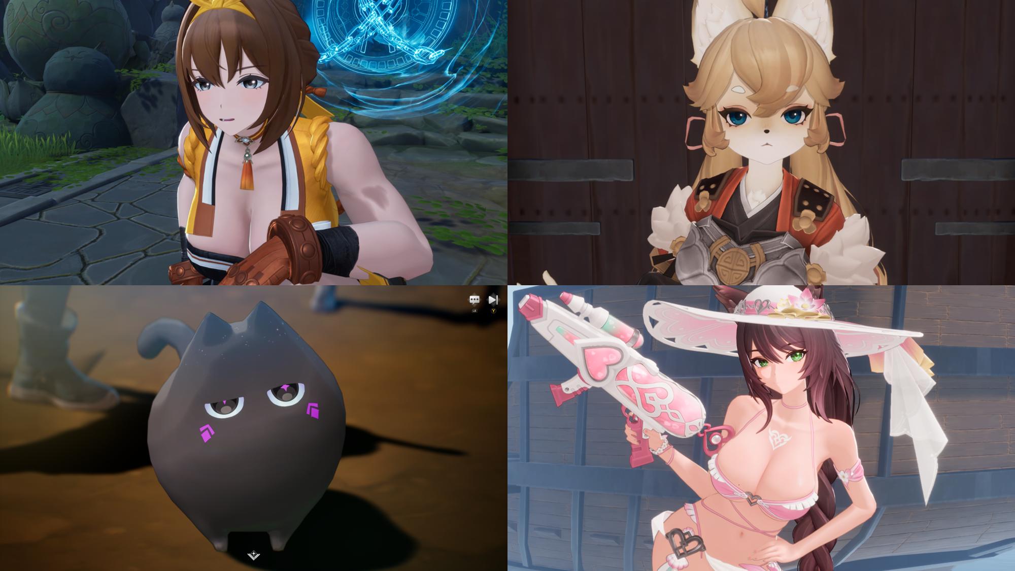 『モンギル：STAR DIVE』レビュー・感想・評価:柔らかくて揺れる、もちぽよRPGはNPCまで癖しかない_064