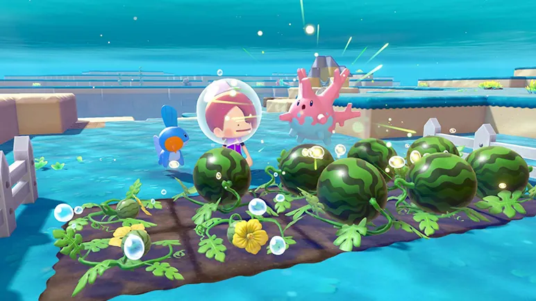 『ぽこ あ ポケモン』DLC第1弾が8月5日配信。水中で街づくりが可能に_002
