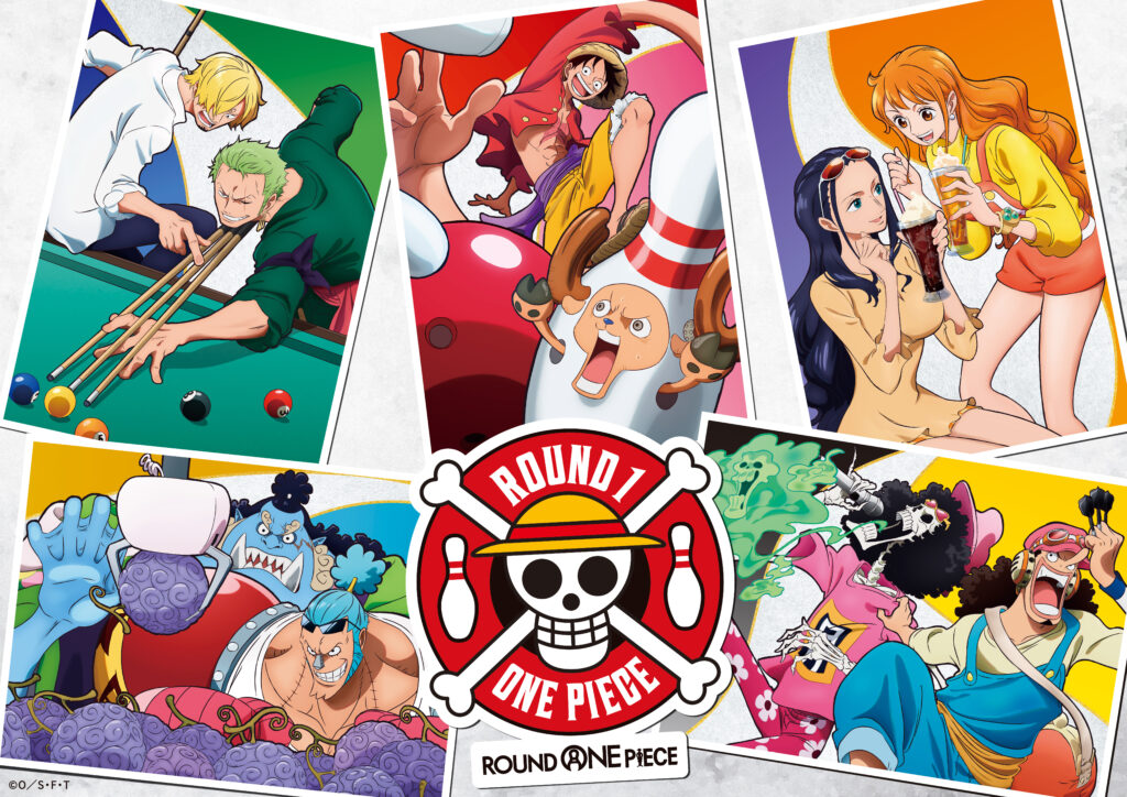 ラウンドワンと『ONE PIECE』初の日米同時コラボが7月18日より開催