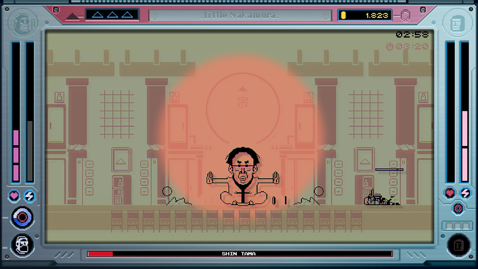 『Future Knight』のリリース日が8月14日に決定。80年代の液晶ゲームをオマージュした高速2Dシューティング_005