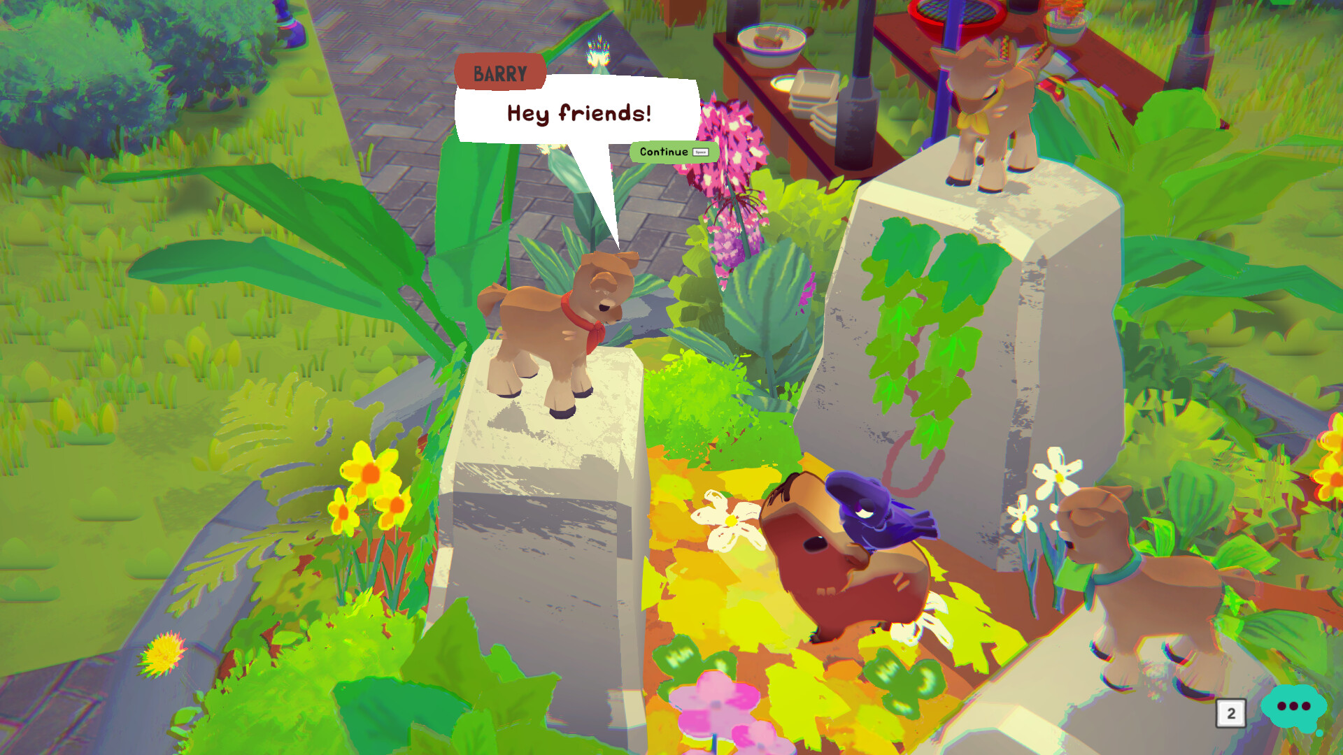 『Capy Castaway』カピバラの赤ちゃんと小さなカラスが一緒に冒険するゲームが8月7日に発売_002