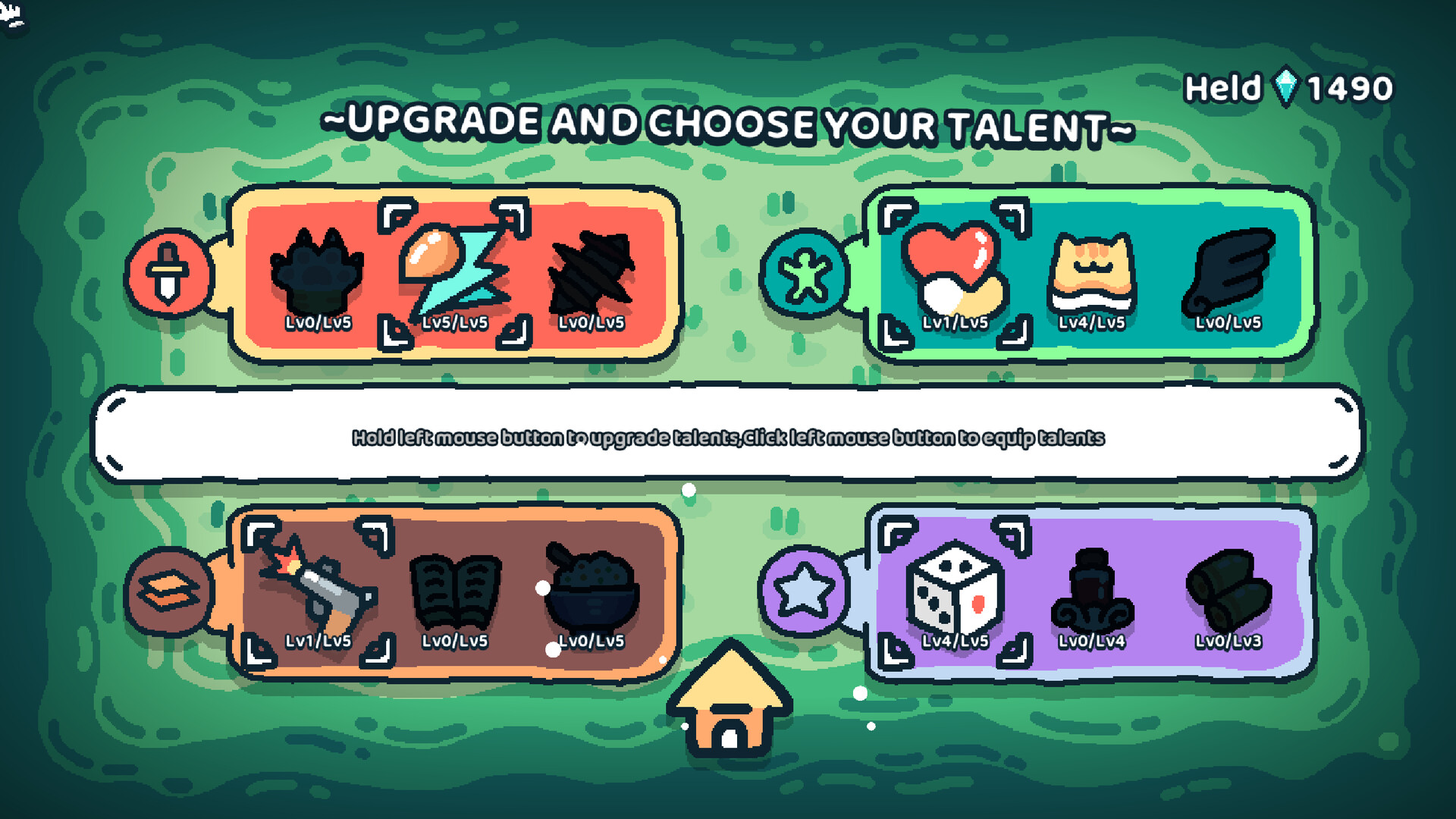 手描きのかわいいねこを撫でて敵を倒すローグライクアクションゲーム『なでねこ』 を遊んだら癒されそう_004