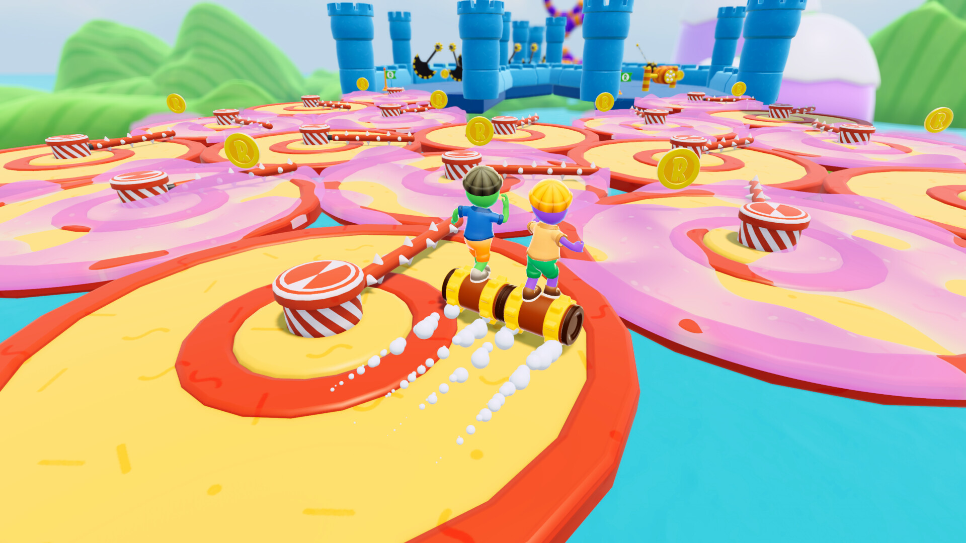 『Roll Together』7月15日に配信へ。「巨大ローラーをふたりで操縦する」カオスな協力アクションゲーム_003