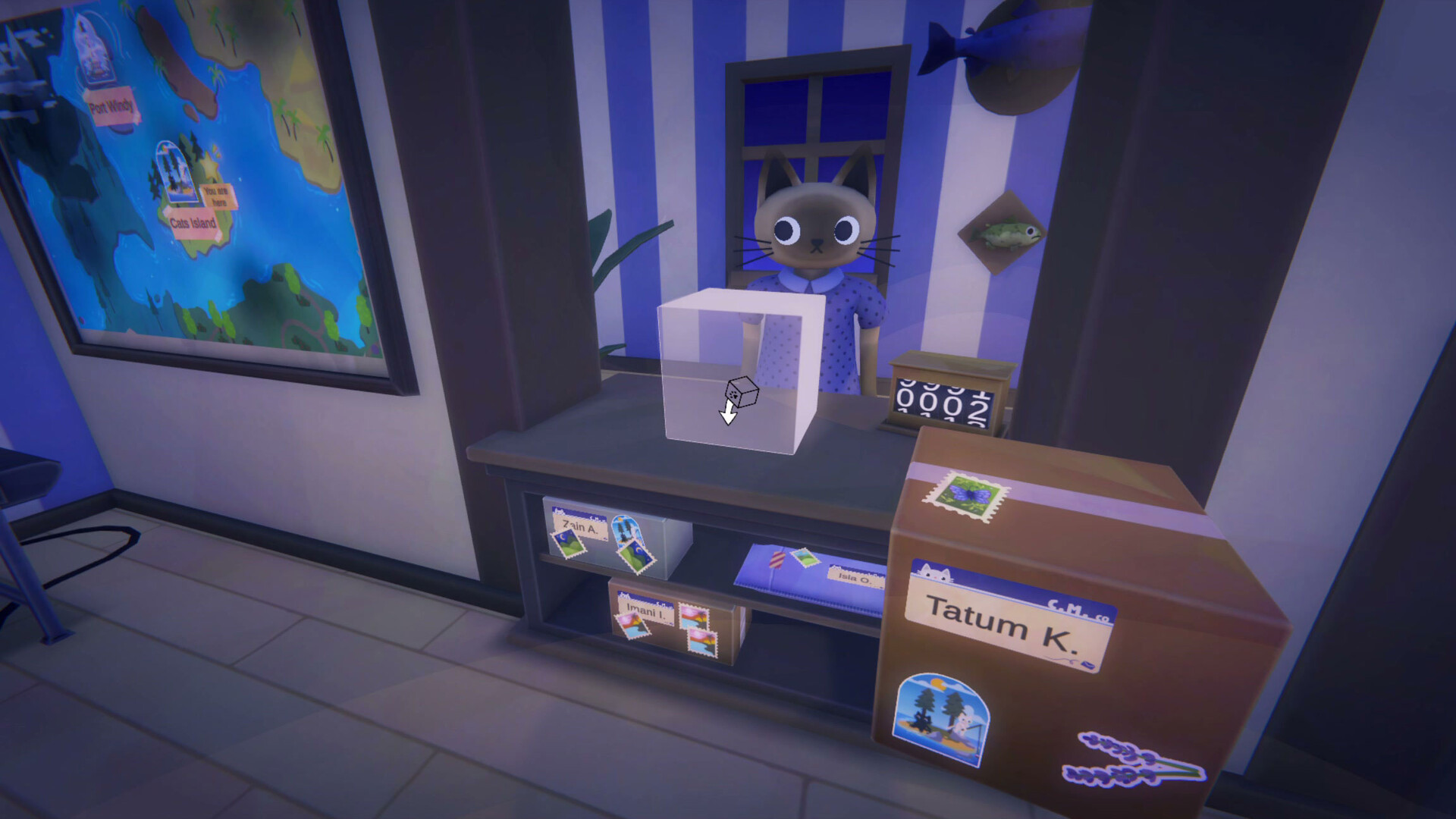 『にゃんこ郵便局』配信開始。“ネコの郵便局員”になるシミュレーションゲーム_002