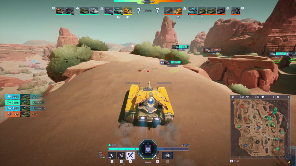 マルチプレイヤー「戦車」シューティングゲーム『Tyr』がプレイテストを開催中。キャタピラ式からホバー式まで、豊富な車両が登場し、カスタマイズも自由