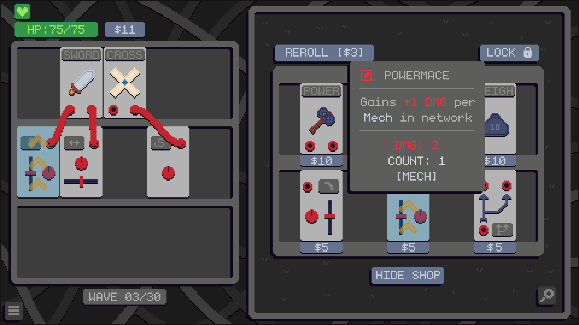 『Wireworks』ローグライク×拠点防衛ゲームが30%オフの420円で買えるセールがSteamで開催中_004