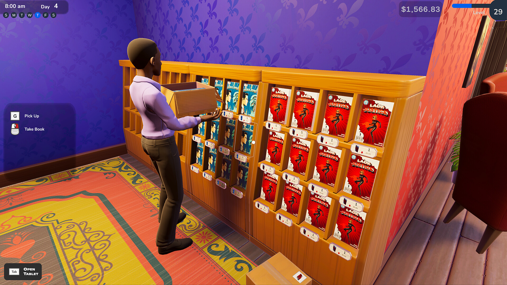 最大4人マルチ対応・自分だけの書店を経営するゲーム『Bookshop Simulator』Steamにて正式リリース_006
