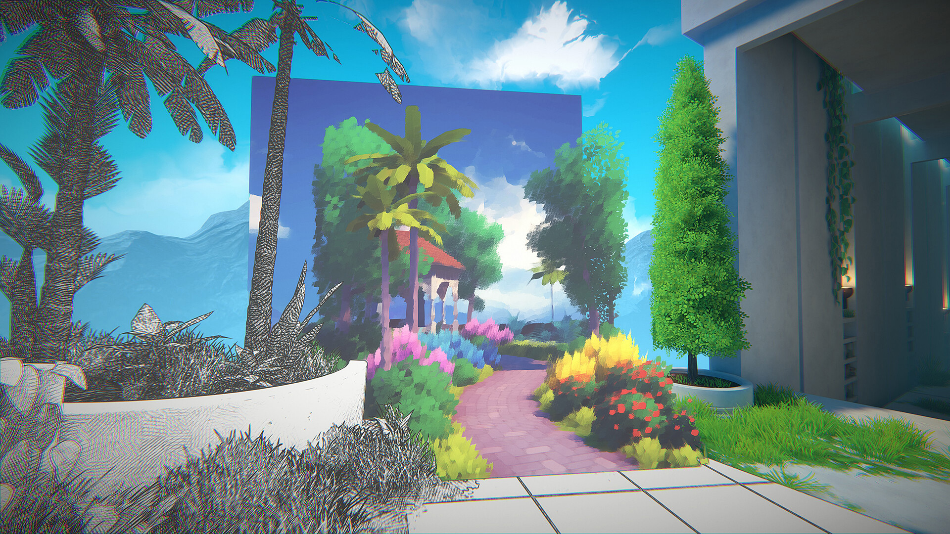 撮った写真が目の前で立体になる空間パズル『Viewfinder』が2800円→980円のSteamセールが開催中_002