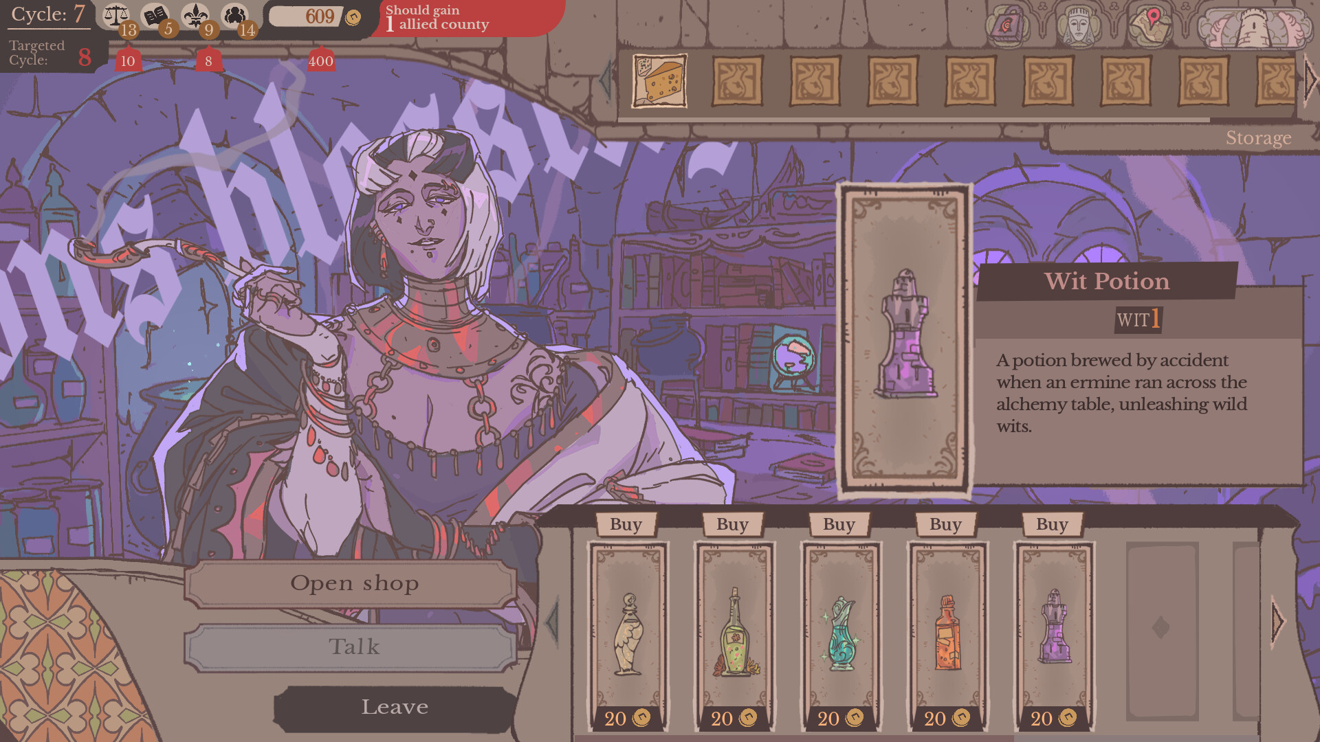 魔法の塔の主となり、「ちょっと変わった騎士たち」と円卓を運営するRPG『Sovereign Tower』が面白そう_002