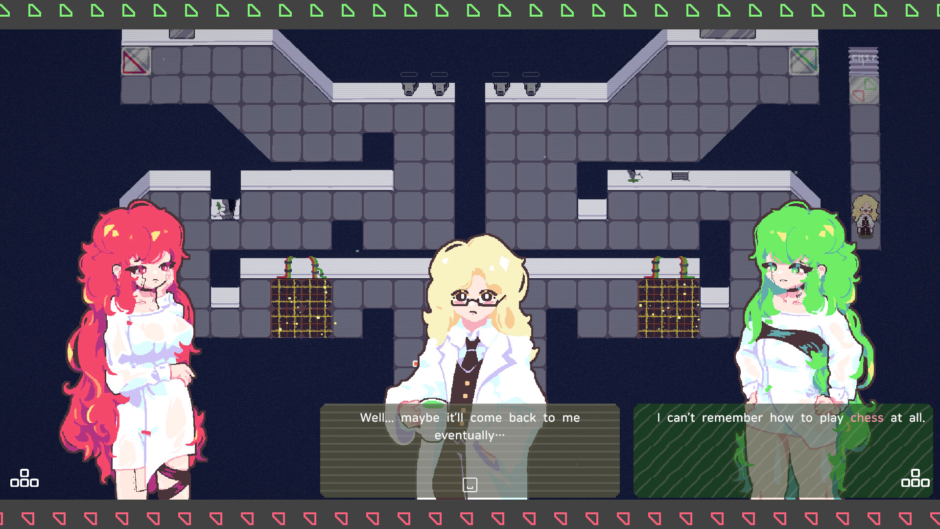 『Left Not Right』体験版が配信中。2人のキャラクターを同時に動かして地下研究所からの脱出を目指す_003