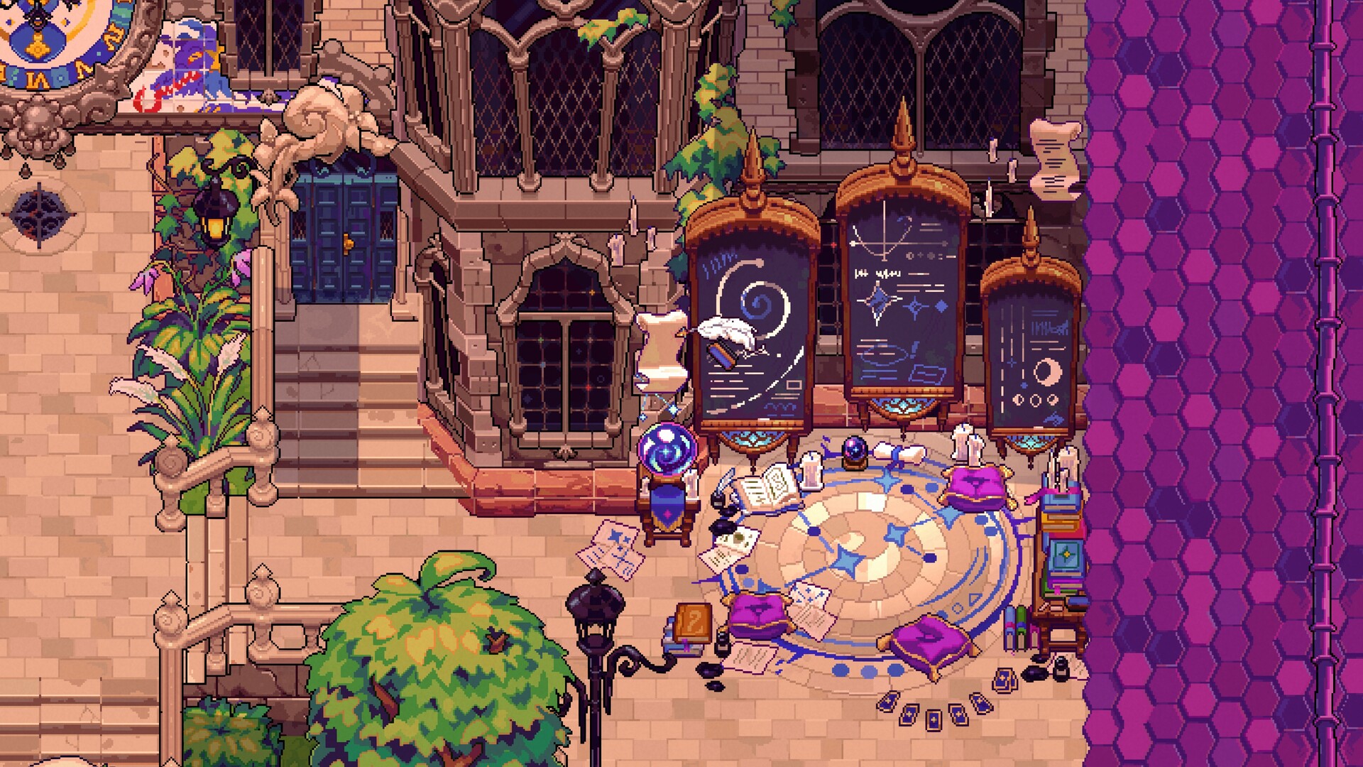 『Luenna: School of the Magi』が面白そう。魔法学校に通いながらファンタジー世界で過ごすRPG_002