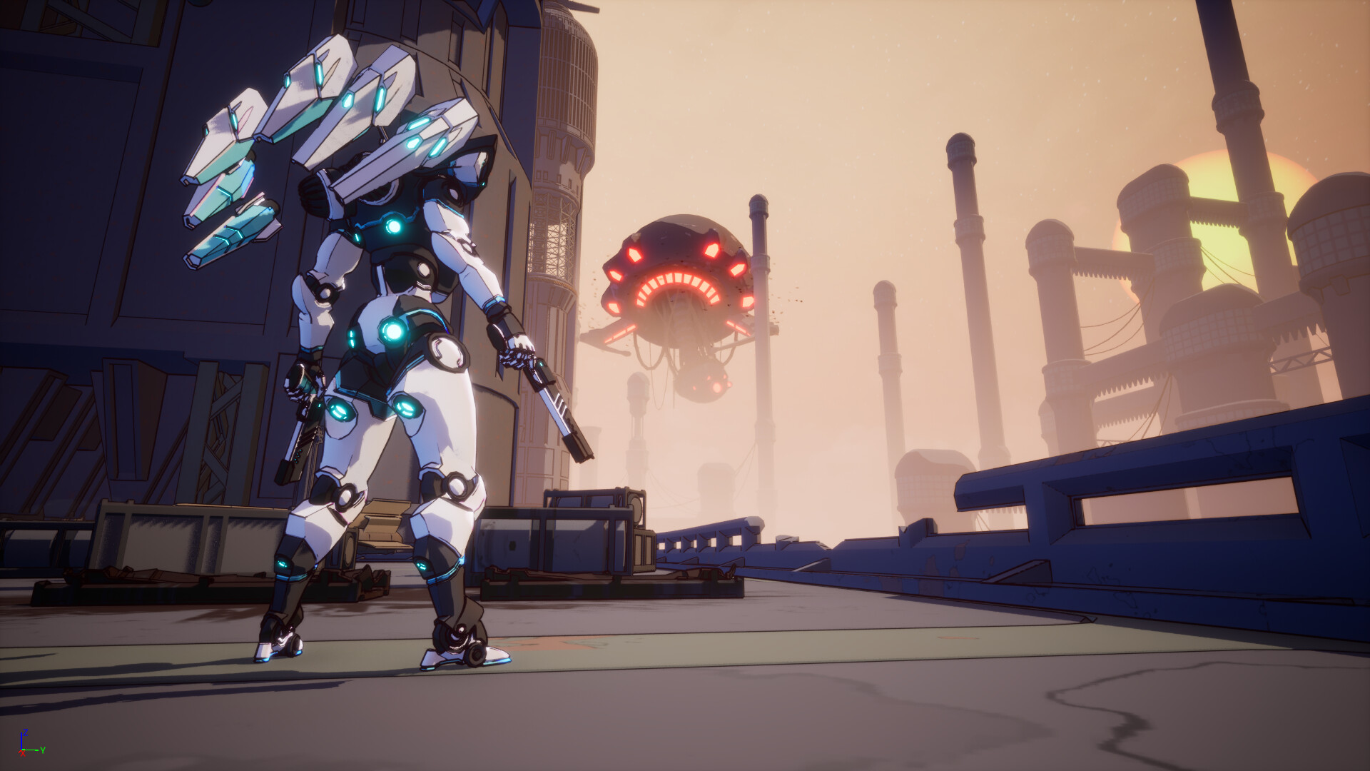 『Code RAPID』ゲームプレイ映像が公開。多彩なカスタマイズ機能で自分だけのメカを組み上げるメカアクションゲーム_003