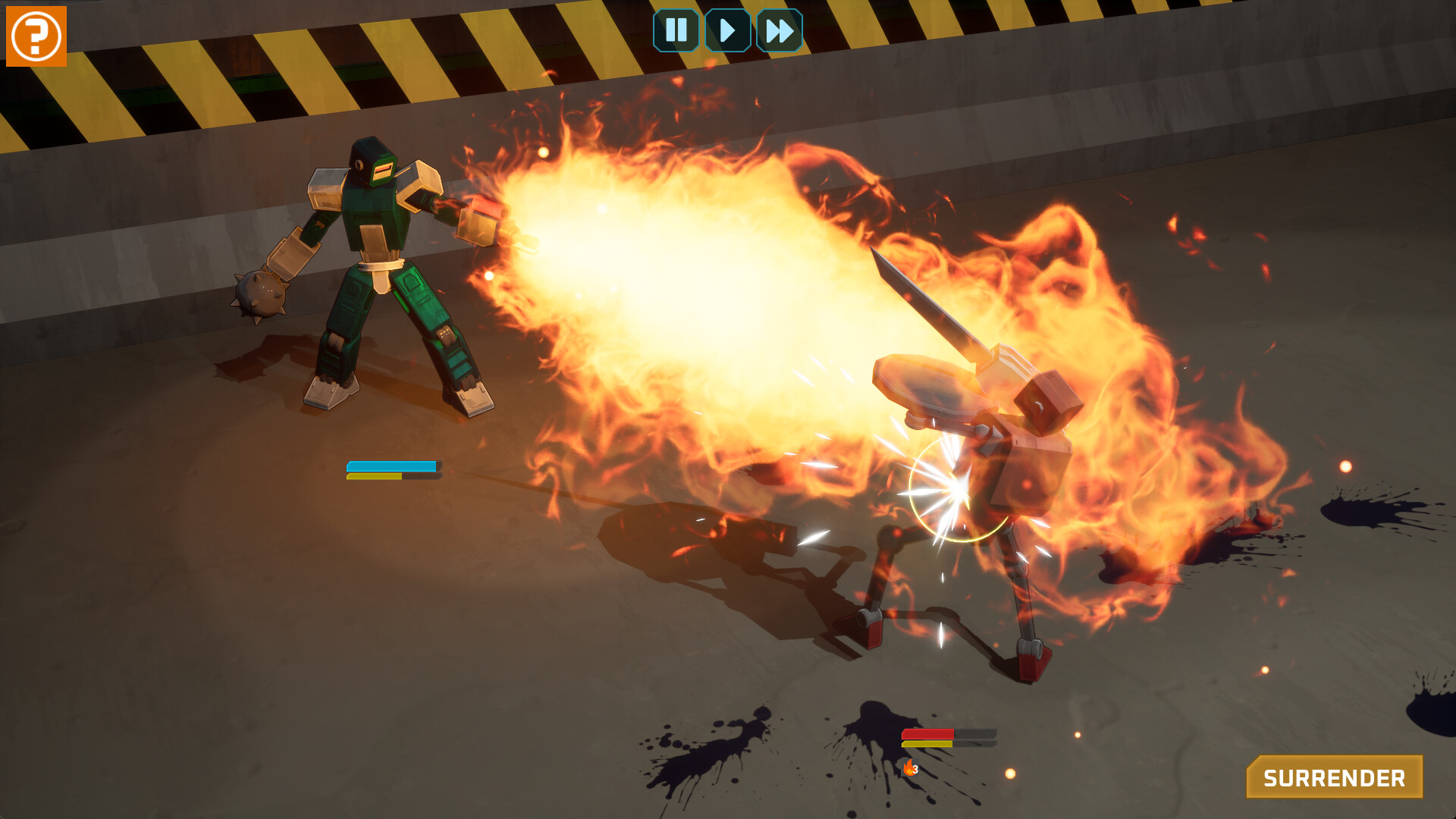 ロボットを組み立てて激突させるバトルゲーム『Robo Fight』Steamストアページが公開_003