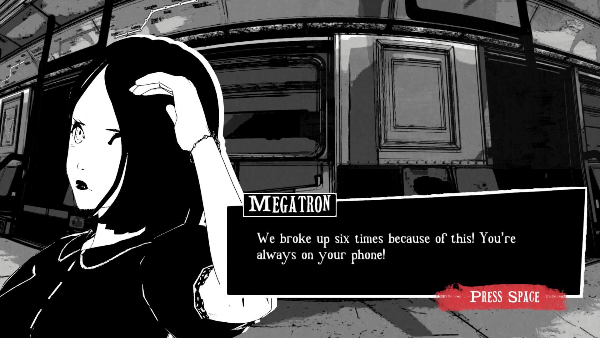 『Wiseman: No More Breakups』がリリース。走行中の列車を舞台にボスたちを倒していくリズムコンバットゲーム_002