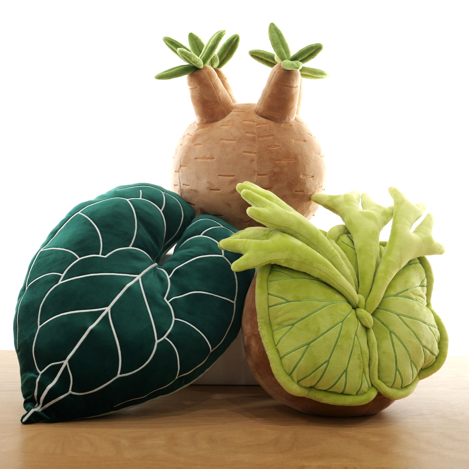 抱きしめられる「植物ぬいぐるみクッション」が7月より発売_001