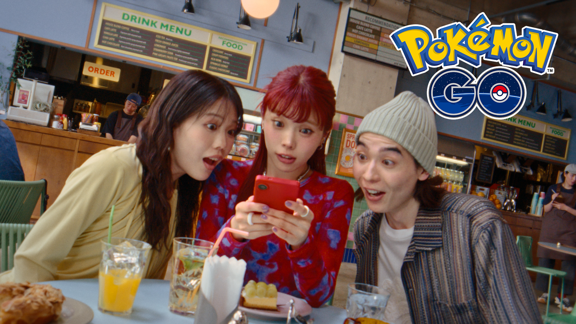 『ポケモンGO』アイナ・ジ・エンドが“色違いコイキング”を捕まえる新CMが公開_004