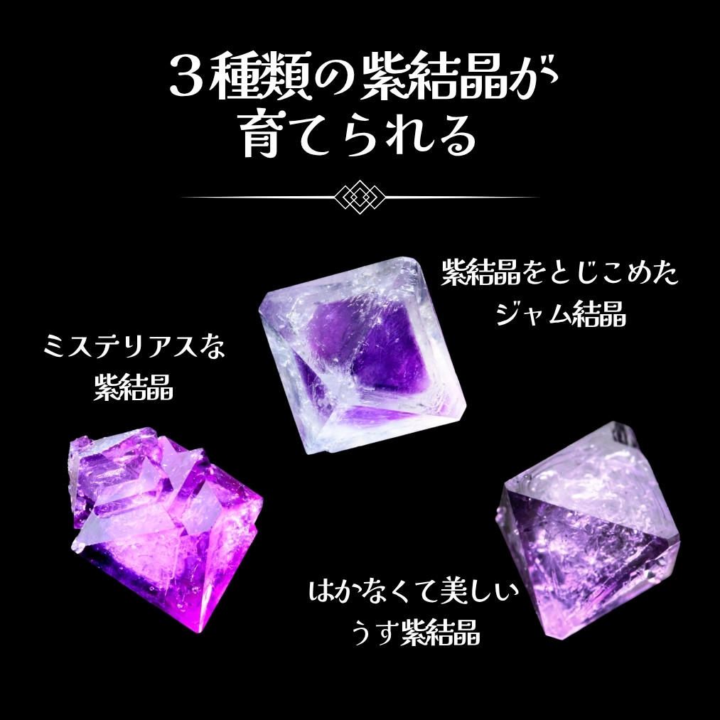 『学研の科学と学習フォーカス ひみつの紫結晶で作る 魔法の杖キット』が発売中_002