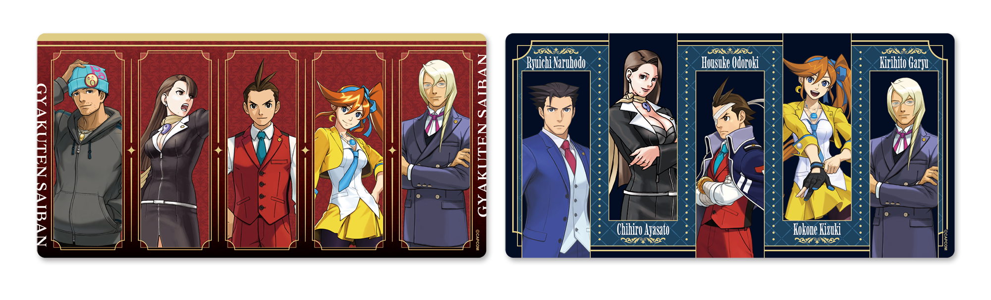 『逆転裁判』シリーズの歴代弁護士オリジナルグッズが「カプくじ」で発売。なんと「牙琉霧人」「神乃木荘龍」などがラインナップに_009
