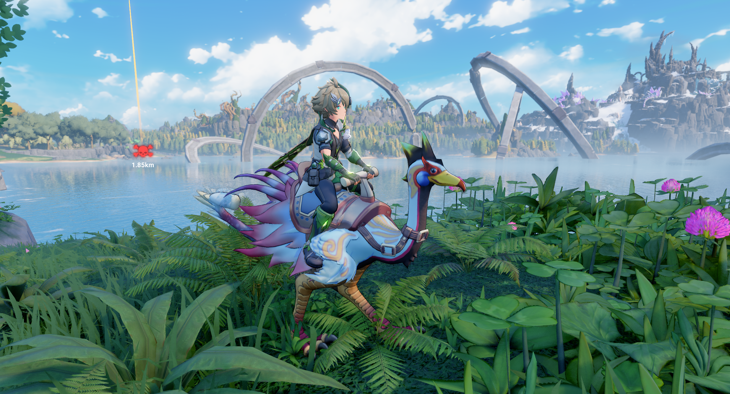 「集英社ゲームズ」の新作アニメ調オープンワールドRPG『Wild Wild Eden』が発表_002