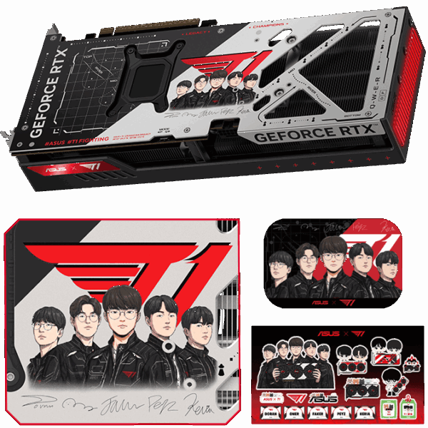 eスポーツチーム「T1」とASUSとのコラボグラフィックボードが7月24日より発売_003