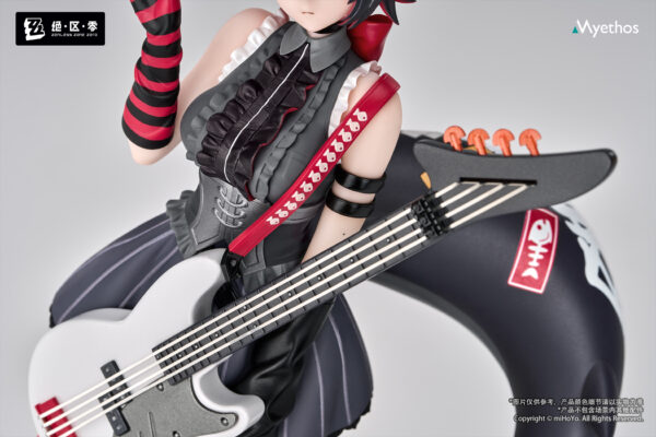 『ゼンレスゾーンゼロ』から「エレン・ジョー」の1/8スケールフィギュアが予約受付中。ベースを持ちステージに立つエレンをイメージ_008
