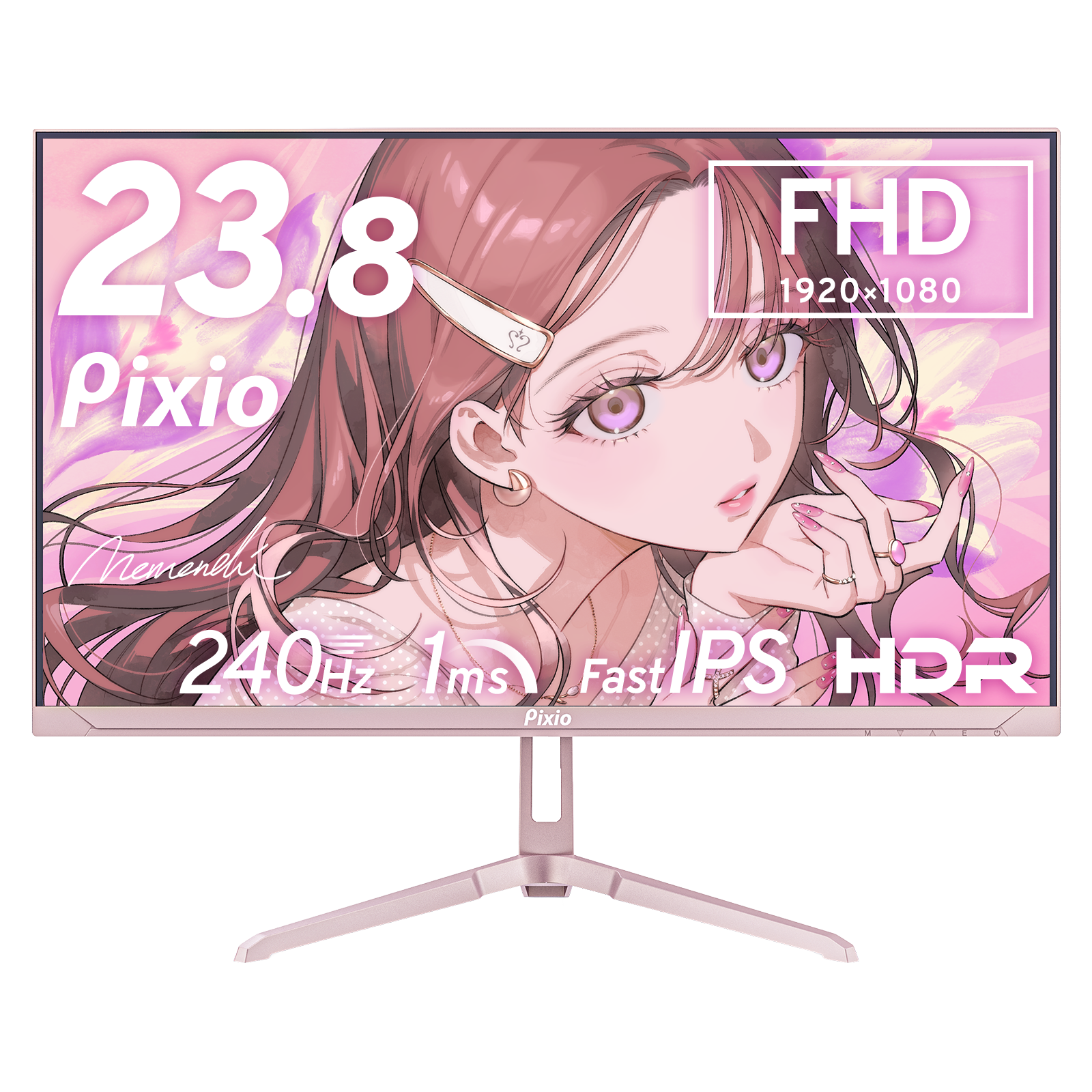 ピクシオのゲーミングモニターPX249 WaveとPX278 Waveに新色シャンパンゴールドとピンクゴールドが登場_013