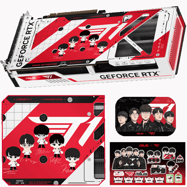 eスポーツチーム「T1」とASUSとのコラボグラフィックボードが7月24日より発売_004