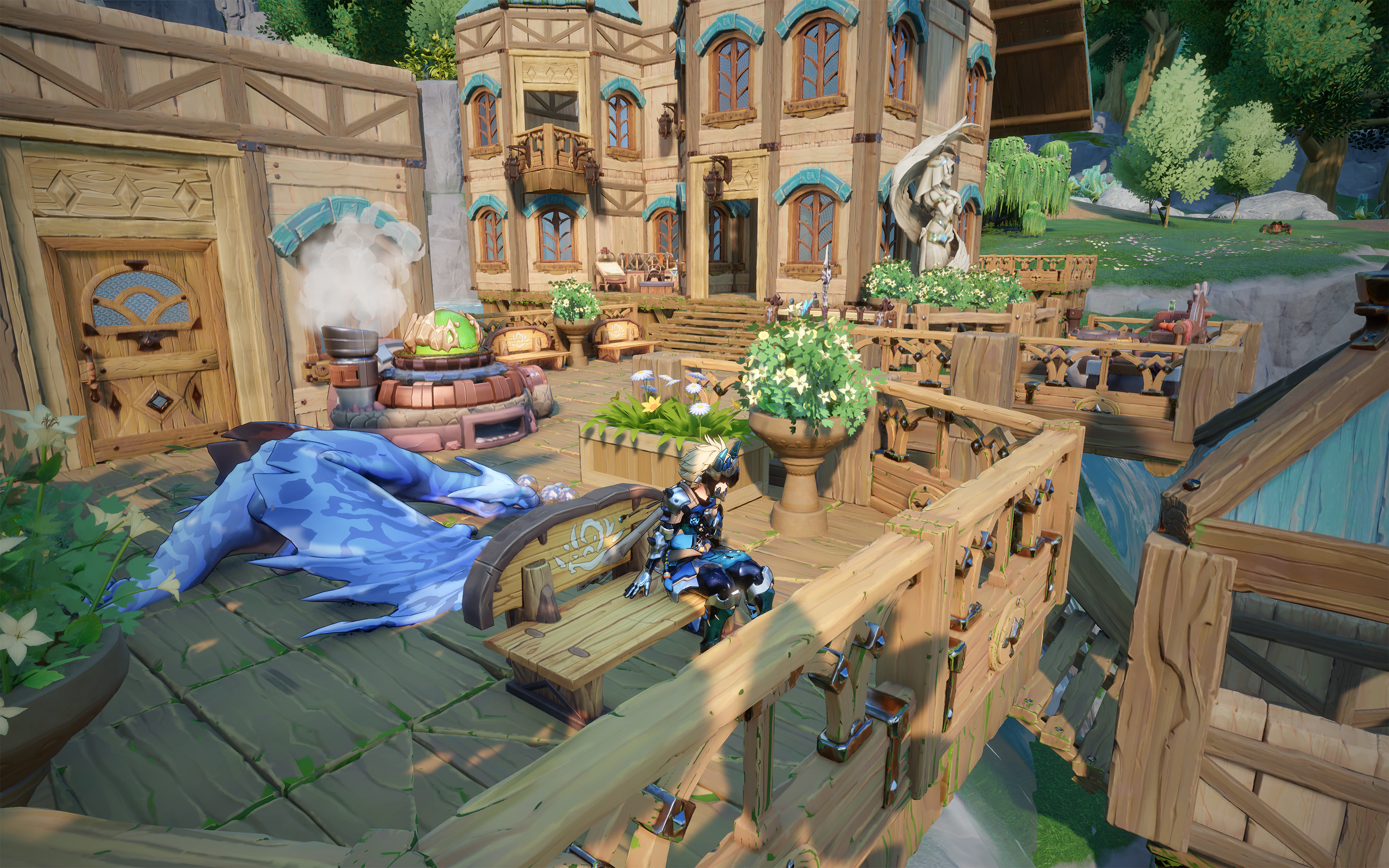 「集英社ゲームズ」の新作アニメ調オープンワールドRPG『Wild Wild Eden』が発表_007