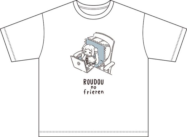「労働のフリーレン」など『葬送のフリーレン』のぬい撮りモチーフのTシャツが8月22日より発売_002