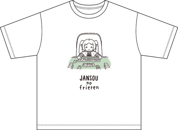 「労働のフリーレン」など『葬送のフリーレン』のぬい撮りモチーフのTシャツが8月22日より発売_004