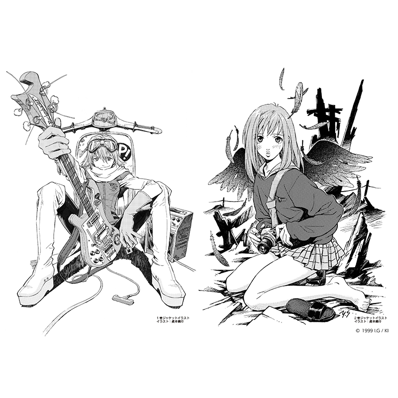 『フリクリ原画集』の復刻販売が決定。2001年にガイナックスより出版され、長らく絶版状態だった原画集_002