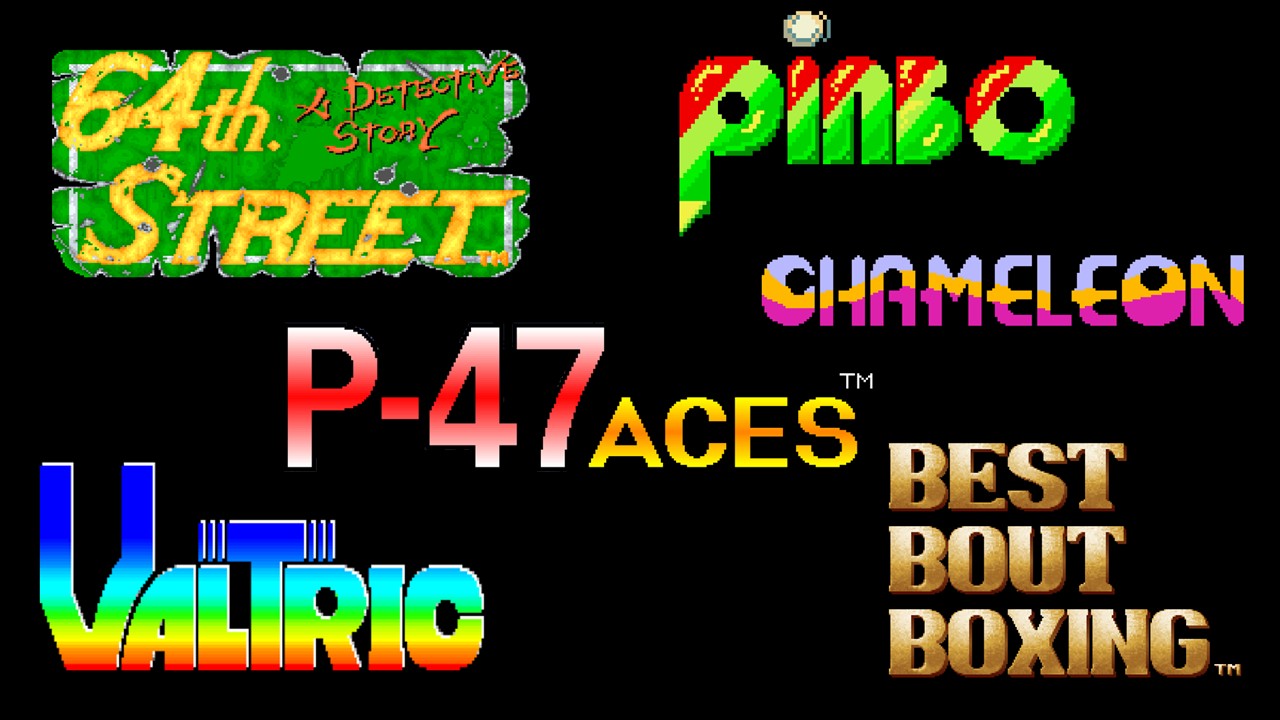 ほか『P-47 ACES』『64番街』『ベストバウトボクシング』『ビッグラン』『サイキック5』『ピンボ』など、新たに12タイトル_009