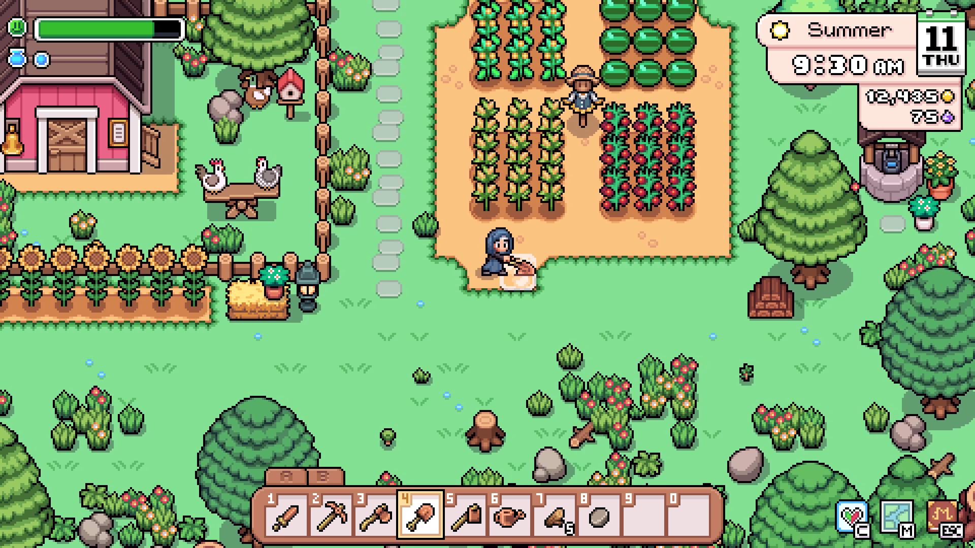 農業シミュレーションRPG『Fields of Mistria』Steamの最大同時接続数が過去最多の2万7000人を達成_004