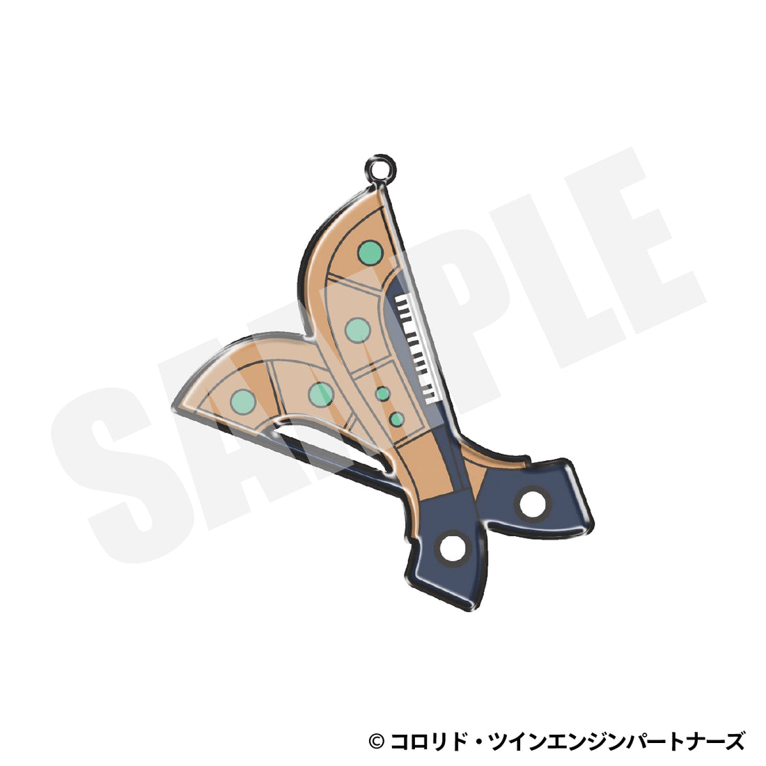 『超かぐや姫!』劇中のVR武器がメタルチャームになって登場_003